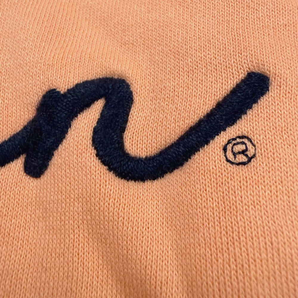MV‎ Sport Auburn Sweatshirt Womens S Peach Excellent Script Logo Crewneck NCAA - Picture 4 of 9